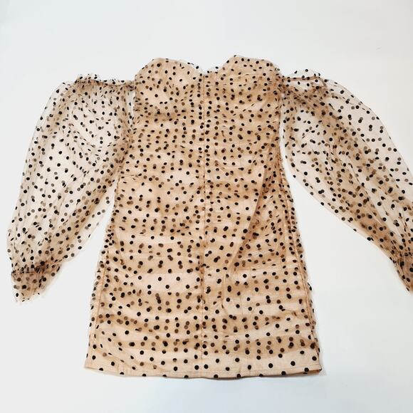 MAJORELLE Secrets Dress in Dark Nude - Picture 2 of 13